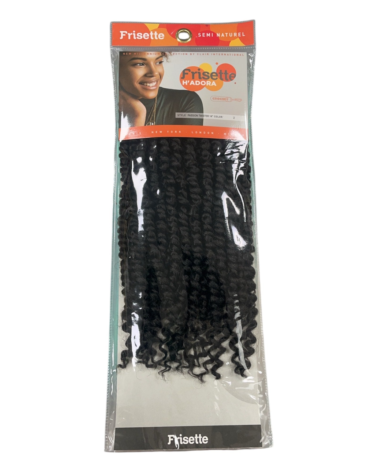 FRISETTE H'ADORA - SEMI NATUREL - CROCHET BRAID
