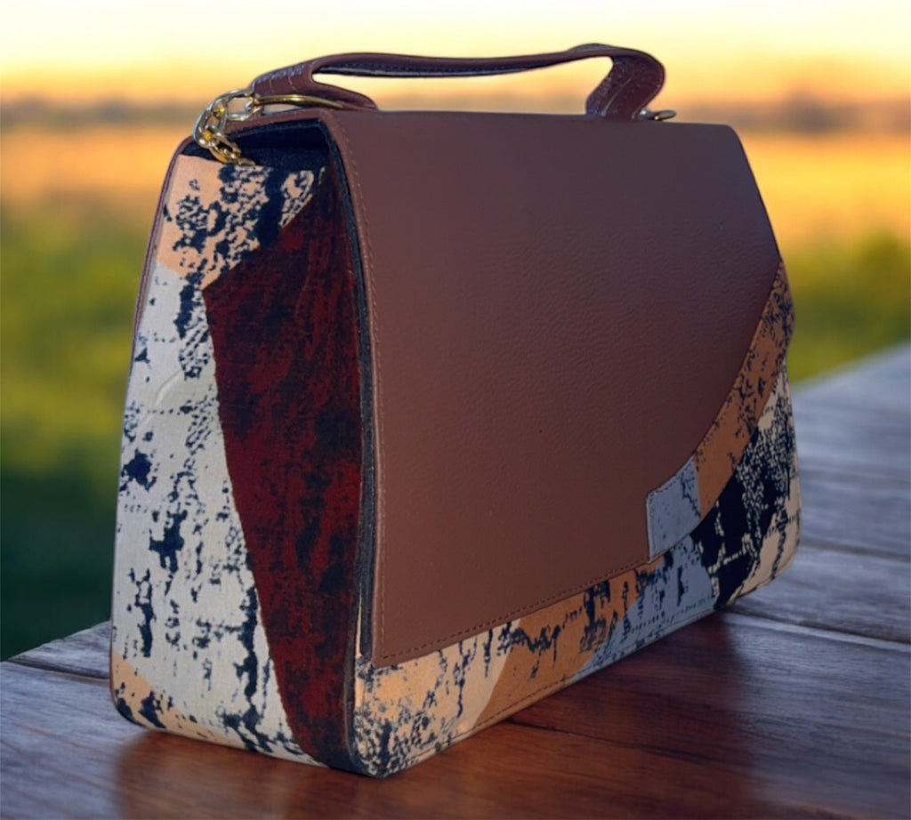 SAC EN PAGNE MARRON