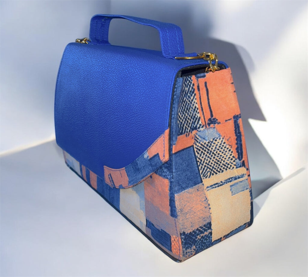 SAC EN PAGNE BLEU