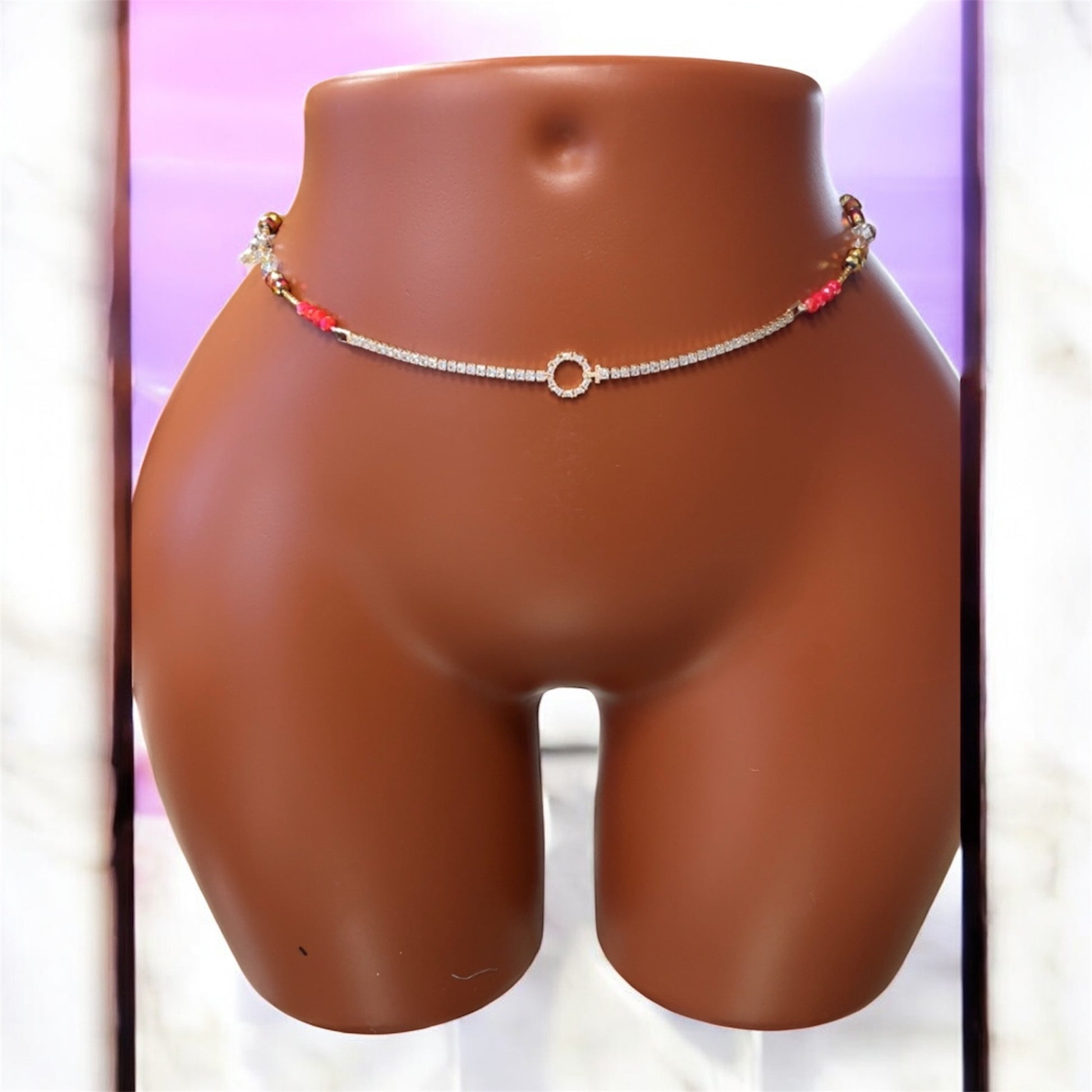 Chaîne de hanche perles